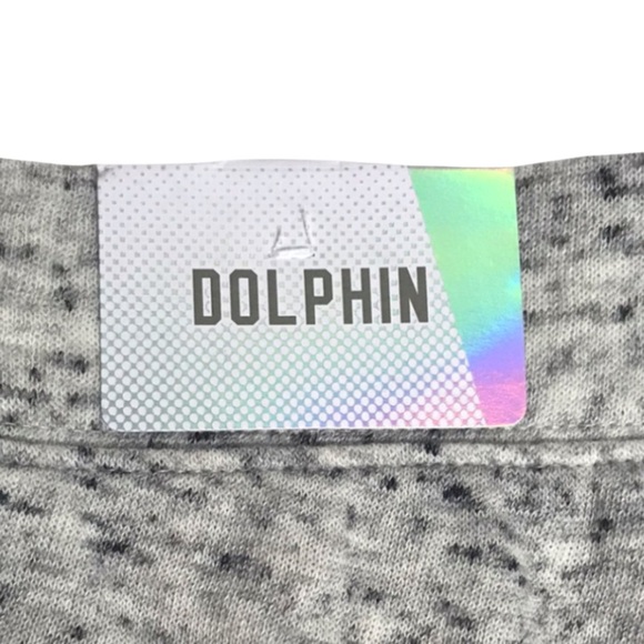 NWT Justice Active Gray & White Athletic Shorts - Picture 7 of 8